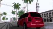 2008 Dodge Caravan SXT для GTA San Andreas миниатюра 3