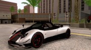 2009 Pagani Zonda Cinque Roadster для GTA San Andreas миниатюра 1