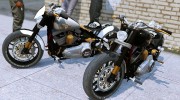 Harley-Davidson Fat Boy Lo Racing Bobber Lost MC Custom 1.1 для GTA 5 миниатюра 7