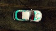 Hyundai Genesis Coupe - Miku Hatsune Itasha для GTA San Andreas миниатюра 10