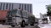 Pierce Fire Rescues. Bone County Hazmat para GTA San Andreas miniatura 1
