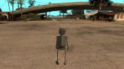 Инопланетянин V2 для GTA San Andreas миниатюра 3