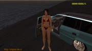 Pretty Beach Girl для GTA San Andreas миниатюра 3