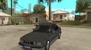 BMW E34 525i для GTA San Andreas миниатюра 1