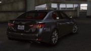 Lexus GS 350 для GTA 5 миниатюра 14