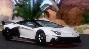 Lamborghini Aventador LP700-4 AVSM para GTA San Andreas miniatura 9