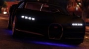 2017 Bugatti Chiron (Retexture) 4.0 для GTA 5 миниатюра 12