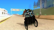 Manual Rickshaw v2 Skin3 para GTA San Andreas miniatura 3