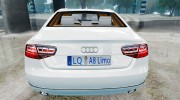 Audi A8 лимузин для GTA 4 миниатюра 4