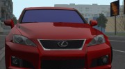 Lexus IS-F 2008 для GTA San Andreas миниатюра 2