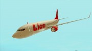 Lion Air Boeing 737 - 900ER для GTA San Andreas миниатюра 1