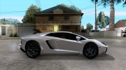 Lamborghini Aventador LP700-4 для GTA San Andreas миниатюра 5