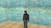 Сотрудник ППС в зимней форме для GTA San Andreas миниатюра 1