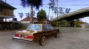 Dodge Diplomat 1985 Taxi для GTA San Andreas миниатюра 4