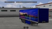 Night City Trailer para Euro Truck Simulator 2 miniatura 2
