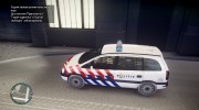 Opel Zafira Police para GTA 4 miniatura 3