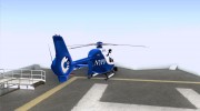 NYPD Eurocopter By SgtMartin_Riggs para GTA San Andreas miniatura 4