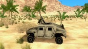 Hummer H1 Irak для GTA San Andreas миниатюра 2