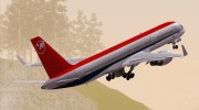 Boeing 757-200 Northwest Airlines para GTA San Andreas miniatura 24