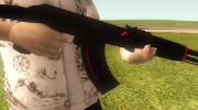 АК-47 Красная Линия из CS:GO для GTA San Andreas миниатюра 4