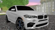 BMW X6M F86 2014 для GTA San Andreas миниатюра 1
