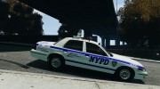 Ford Crown Victoria NYPD для GTA 4 миниатюра 5