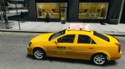 Cadillac CTS-V Taxi для GTA 4 миниатюра 2