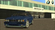 BMW E34 M5 1991 for GTA San Andreas miniature 3