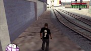 Футболка Эрик Дрейвен Ворон para GTA San Andreas miniatura 5
