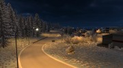 Зимний мод 3.0.1 (HQ) para Euro Truck Simulator 2 miniatura 17