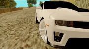 Сhevrolet Camaro ZL1 для GTA San Andreas миниатюра 6