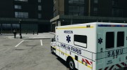 SAMU Paris (Ambulance) for GTA 4 miniature 3