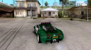 Bugatti Veyron для полиции San Fiero для GTA San Andreas миниатюра 3