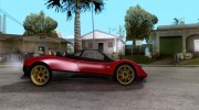 Pagani Zonda Tricolore V2 для GTA San Andreas миниатюра 5