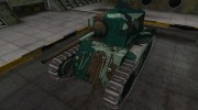 Французкий синеватый скин для ARL 44 for World Of Tanks miniature 1