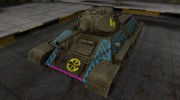 Качественные зоны пробития для T-34 для World Of Tanks миниатюра 1