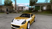 Ferrari California 2009 для GTA San Andreas миниатюра 1