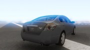 Nissan Altima 2009 для GTA San Andreas миниатюра 3