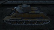 шкурка для T-34 от SlapnBadKids для World Of Tanks миниатюра 2