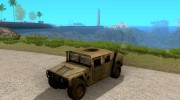 Hummer H1 War Edition для GTA San Andreas миниатюра 1