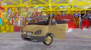 ГАЗ-2705 ГАЗель Кабриолет 2005 для GTA San Andreas миниатюра 1