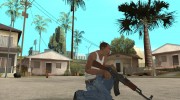 AK-47 HD para GTA San Andreas miniatura 3
