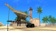 Прицеп Динозавр para GTA San Andreas miniatura 1