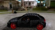 Honda Civic Carbon Latvian Skin для GTA San Andreas миниатюра 2