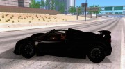 Hennessey Venom GT Spyder for GTA San Andreas miniature 2
