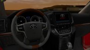 Toyota Land Cruiser 200 2016 для GTA San Andreas миниатюра 8