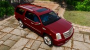 Cadillac Escalade ESV 2012 for GTA 4 miniature 8