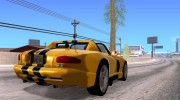 Dodge Viper RT-10 для GTA San Andreas миниатюра 4