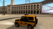 УаЗ-Хантер Служба ППС para GTA San Andreas miniatura 2