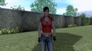Claire Redfield para GTA San Andreas miniatura 1